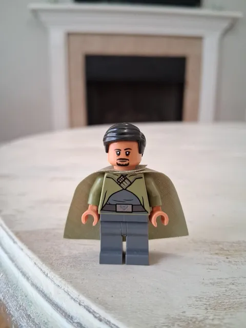 Lego Star Wars Bail Organa Minifigure With Olive Green Cloke