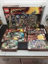 Lego Indiana Jones 'Kingdom of the Crystal Skull' Empty Boxes/Manuals 7625, 7627