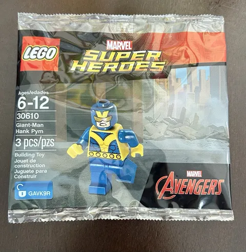 2017 Lego Marvel 30610 Giant Man Hank Pym Poly Bag
