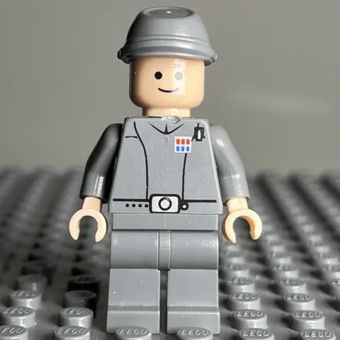 Lego Star Wars Minfigure SW0154 Imperial Officer Captain Commander Cavalry 2F