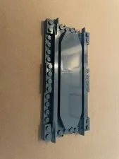 Lego Train RAIL CROSSING 16 M (2824) and a single straight track