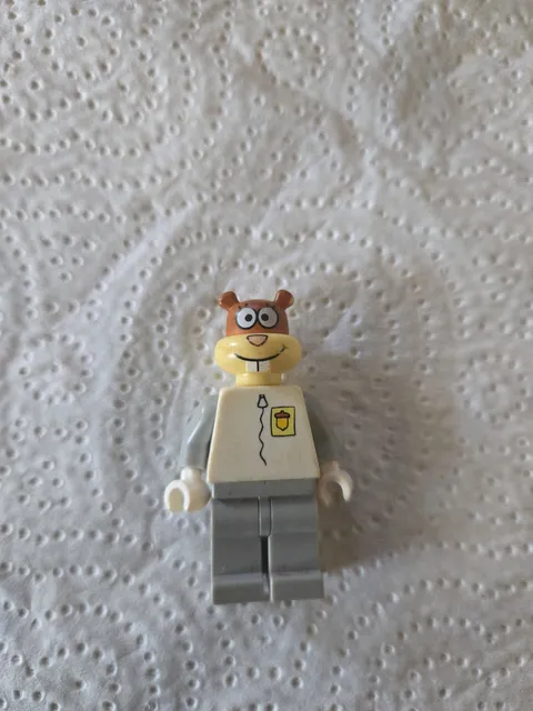 LEGO Sandy Cheeks Minifigure 3816 Spongebob Squarepants bob031 No Helmet VGC