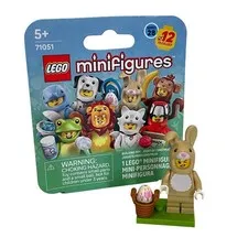 LEGO Minifigures Series 28 Cute Bunny Suit Tan Rabbit Costume 71051 NEW SEALED