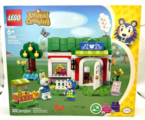 LEGO Animal Crossing 77055 Able Sisters Clothing Shop Toy Building Set New