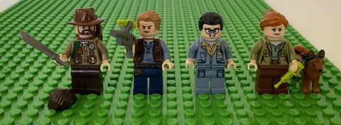 Lego Jurassic World 75935 OWEN CLAIRE DEARING Sinjin DANNY HUSKY MINIFIGURES VG