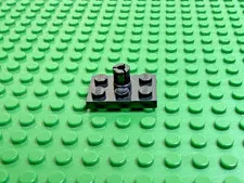 1972 LEGO Black Plate 2 x 3 w/Helicopter Rotor Holder 'Pat Pend' 354 560 #3462