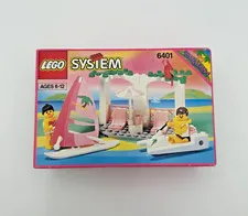 Vintage LEGO Town 6401 Paradisa Seaside Cabana Retired Set 1992 Brand NEW Sealed