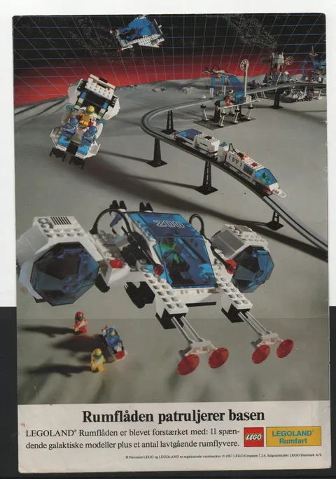 LEGO ADVERTISING INSERTS #  1-2009 # SPACE # 1987 #