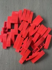 LEGO 61678 Red Slope, Curved 4 x 1 - 35 Pieces