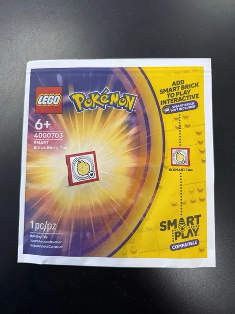 LIMITED ** Lego 4000703 Pokemon Smart tag Citrus Berry Tag NEW Sealed