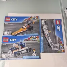 LEGO City: Dragster Transporter (60151) INSTRUCTIONS ONLY