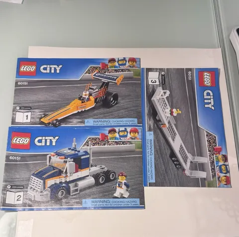 LEGO City: Dragster Transporter (60151) INSTRUCTIONS ONLY