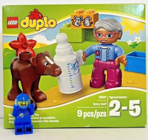 LEGO 10521 Duplo Baby Calf New Sealed Retired Cow Farm City Town Gift NISB