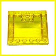 Vintage Lego Space Trans Yellow Slope Inverted 33 5 x 6 x 2