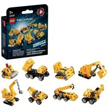 LEGO 42233 Technic Mighty Machines Series 1 - Confirmed Set of 8