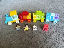LEGO DUPLO 10954 Number Train Learn To Count 23pc 0-9 + Boy/Girl/Dog 2+