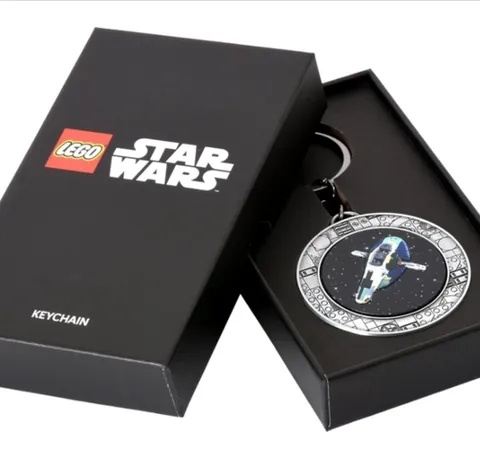 LEGO Star Wars Keychain Jango Fett Starship Promo