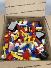Lot of 10 Lbs Assorted Estate Mixed Bulk Lego Bricks Pieces 5B