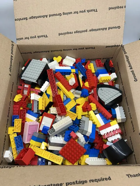 Lot of 10 Lbs Assorted Estate Mixed Bulk Lego Bricks Pieces 5B