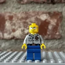 LEGO City Coast Guard Captain minifigure #cty0415