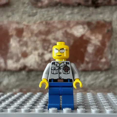 LEGO City Coast Guard Captain minifigure #cty0415