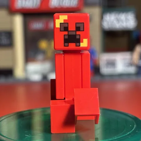 LEGO Exploding Creeper 21177 MINECRAFT The Creeper Ambush Minifigure