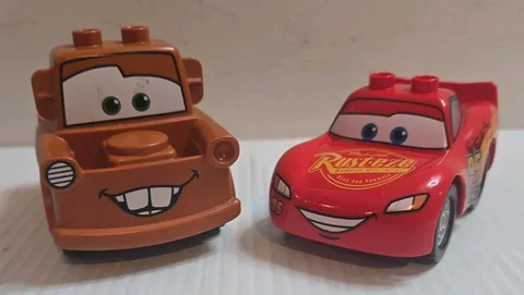 Lego Duplo Disney Pixar Cars Characters Lightning McQueen & Mater Tow Truck 