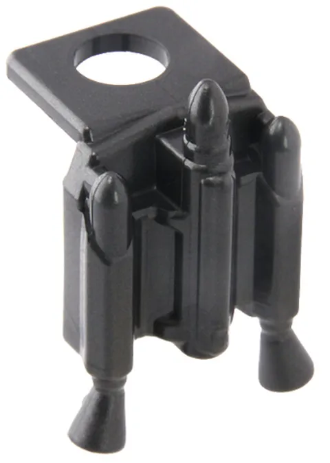 LEGO Pearl Dark Gray Minifigure Jet Pack with Nozzles 64802 Used Genuine