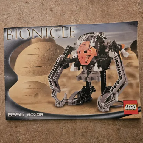 Lego Bionicle Warriors Boxor (8556) Instruction Booklet Only