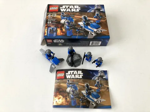 Lego Star Wars 7914 Mandalorian Battle Pack USED INCOMPLETE