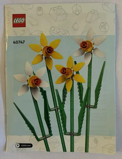 LEGO 40747 Illustrated Instruction Manual Booklet Manual