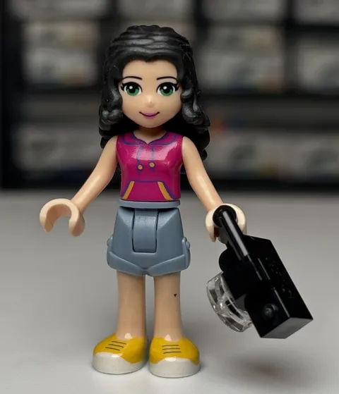 Lego Friends Emma Minifigure Doll frnd0149 Adventure Camp Yellow Shoes 41122