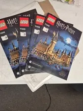 LEGO Harry Potter Hogwarts Castle 71043 Illustrated Instruction Manuals