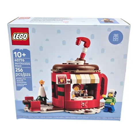 LEGO 40776 GWP Hot Chocolate Stand Winter Holiday Christmas 256pcs Age 10+ NEW