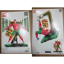 LEGO BrickHeadz CR7 Cristiano Ronaldo Soccer Legend 43016 854pcs 2-in-1
