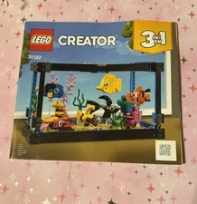 Lego Instructions ONLY Creator, Fish Tank Set not included 