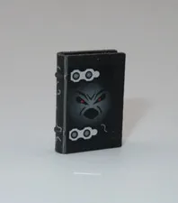LEGO 2X3 Ghost face black book minifigure Harry Potter 4709 Hogwarts Halloween