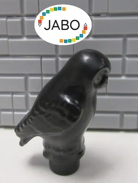 (D12/3/3) Lego Animal 40232 Owl Bird Black