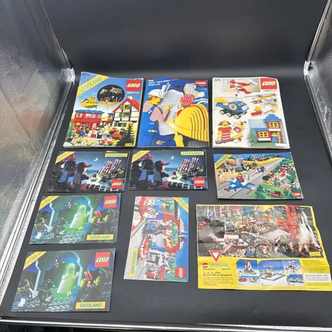 Vintage Lego 6000 260 226 Idea Book Instruction Lot 1980s Stickers Ephemera