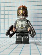 LEGO STAR-LORD MINIFIG 👀 Marvel Guardians Galaxy SH123 76021 NM