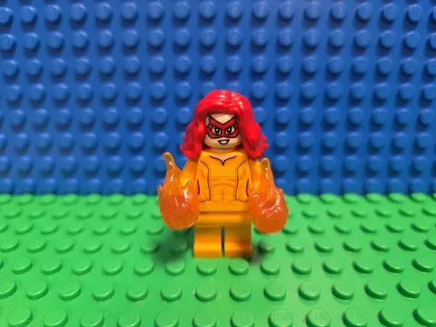 Lego Firestar Minifigure 76178 sh0712 Marvel Super Heroes CMF Lot Rare Retired 