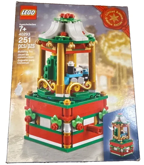 LEGO Seasonal Christmas Carousel 40293 Limited Edition Complete Set 251 pcs Box
