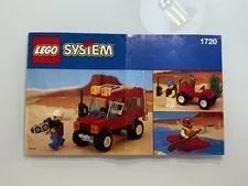 Lego System 1720 Manual Only Vintage Cactus Canyon