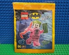 Lego Joker Minifigure Paper Bag 212327 Batman Classic DC Super Heroes CMF Lot 