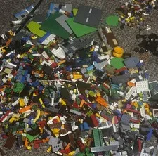 12lb LOT Lego Assorted sets & Mini-figures Parts Accessories Bricks Hello Kitty