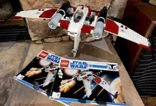 LEGO Star Wars 7674 V-19 Torrent + Manuals Missing 2 Yellow Technic Pcs.