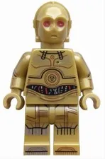 LEGO Star Wars C-3PO (red eyes) Minifigure sw1440 Authentic Must Have