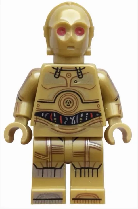 LEGO Star Wars C-3PO (red eyes) Minifigure sw1440 Authentic Must Have