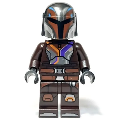 Lego Star Wars Sabine Wren - Dark Brown Armor, Helmet sw1302 (NO ANTENNA PIECE)