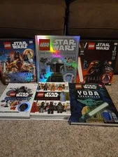 lego Star Wars encyclopedia And Character Dictionary Lot Of 6